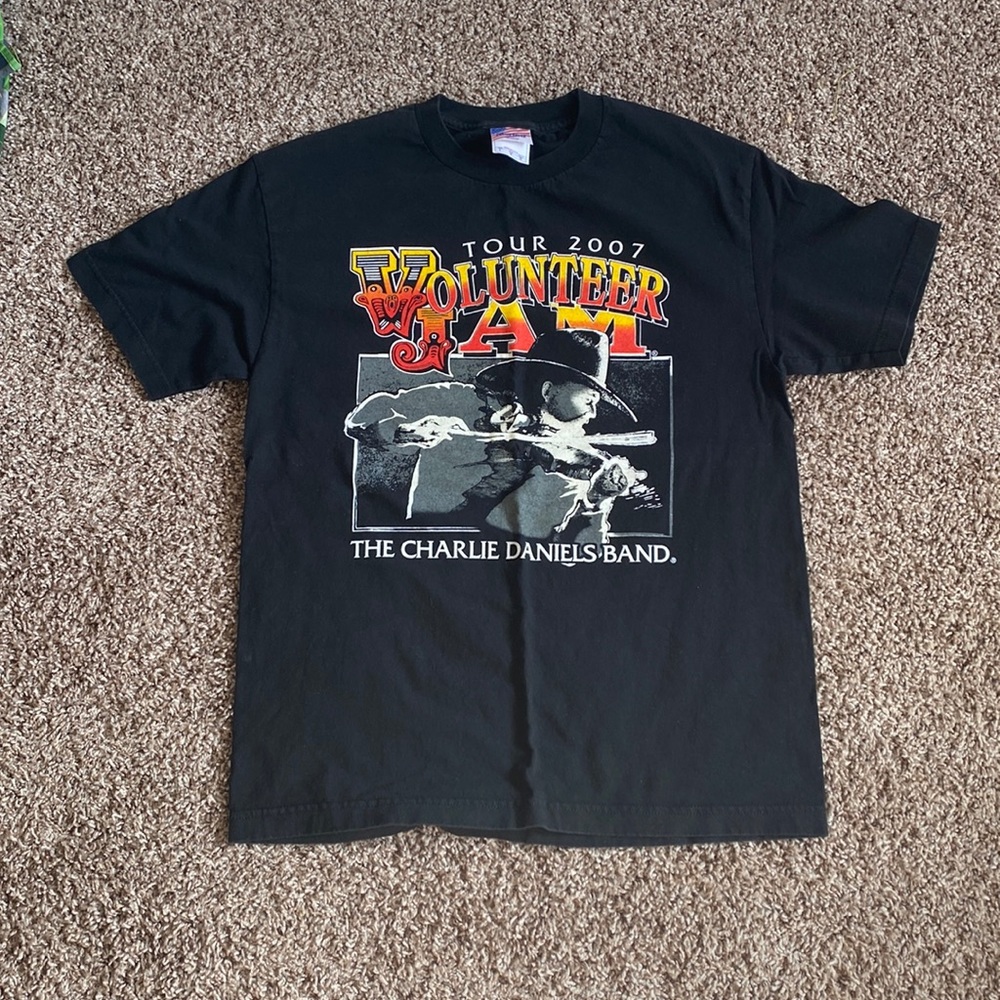 Vintage Charlie Daniels Band Concert T Shirt